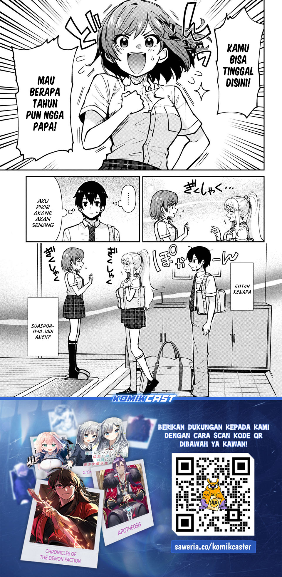 Kurasu no Daikirai na Joshi to Kekkon Suru Koto ni Natta Chapter 39 Gambar 38