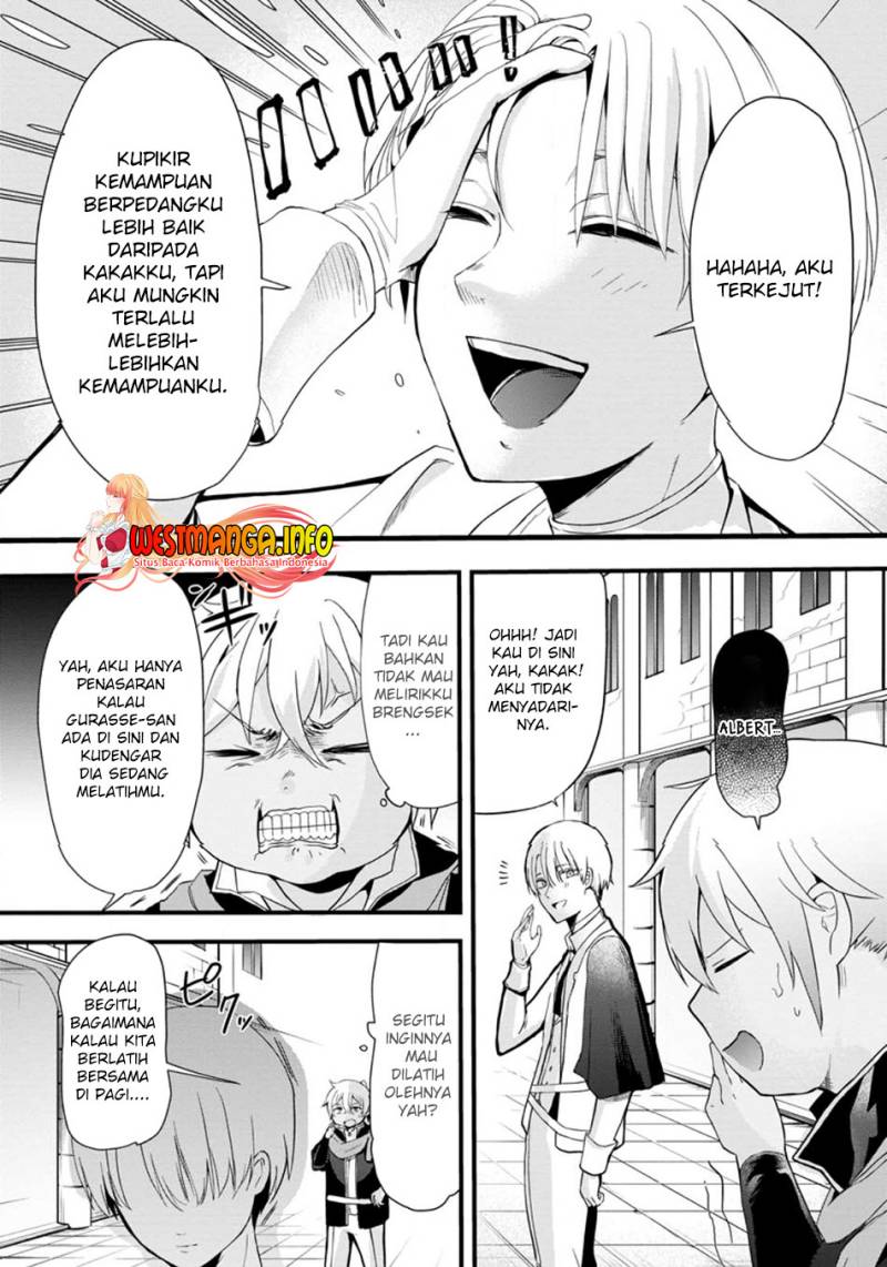 Kurobuta Ouji wa zense o omoidashite kaishin suru akuyaku kyara ni tensei shitanode shibou endo kara nigete itara saikyou ni natte ita Chapter 02 Gambar 15