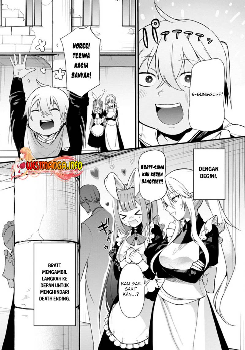 Kurobuta Ouji wa zense o omoidashite kaishin suru akuyaku kyara ni tensei shitanode shibou endo kara nigete itara saikyou ni natte ita Chapter 02 Gambar 33