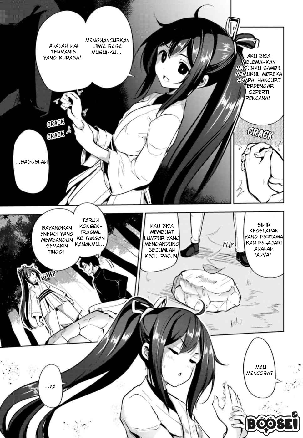 Kurogane no Mahoutsukai Chapter 03 Gambar 8