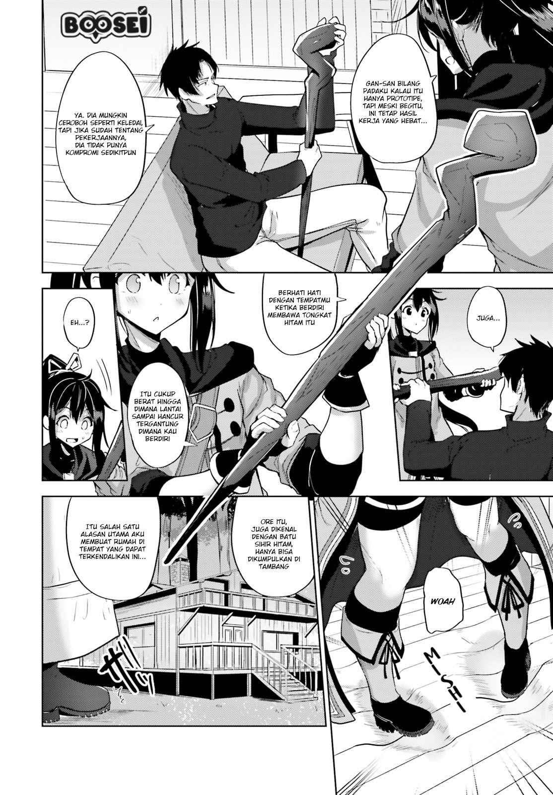 Kurogane no Mahoutsukai Chapter 06 Gambar 16