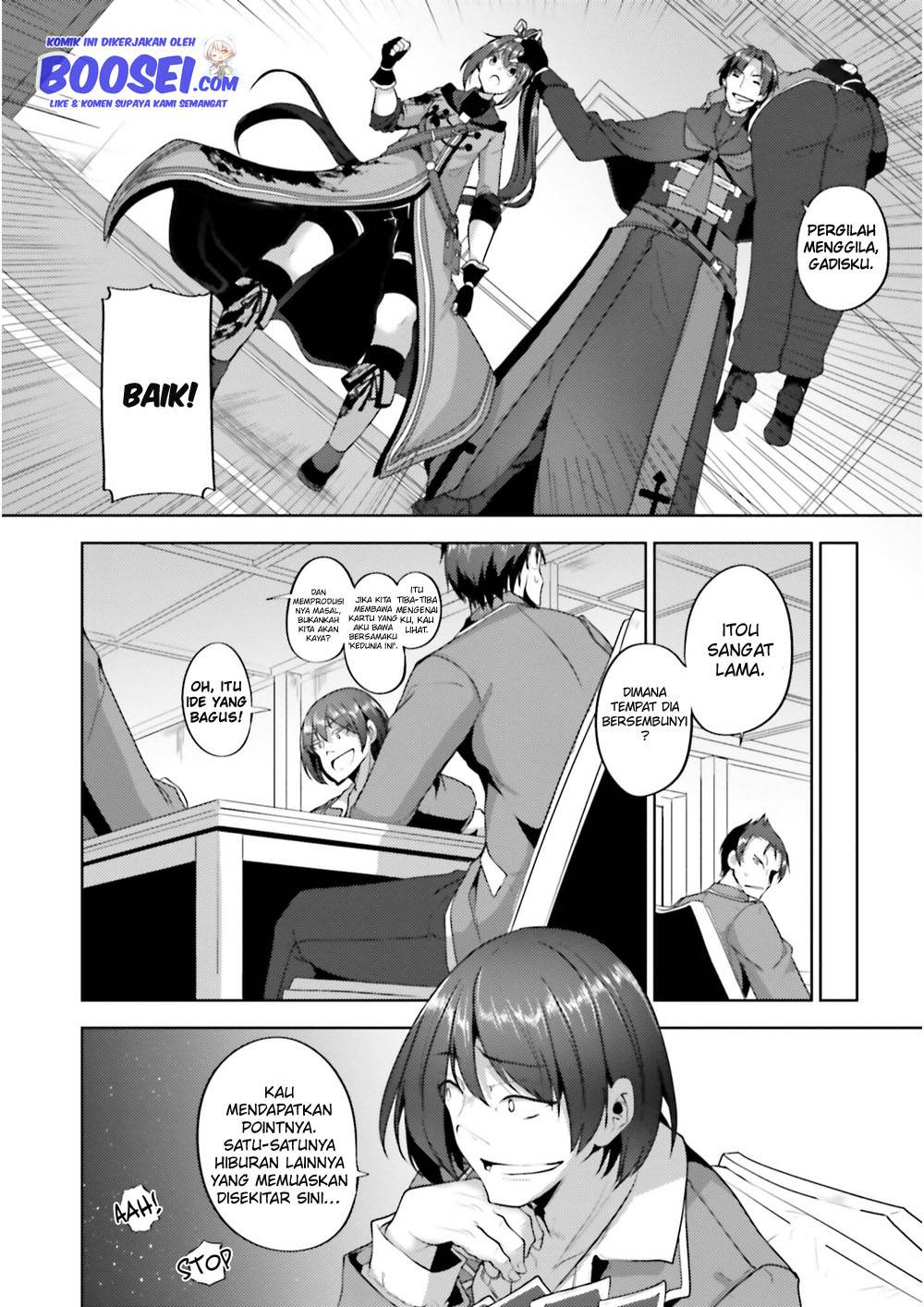 Kurogane no Mahoutsukai Chapter 08 Gambar 28