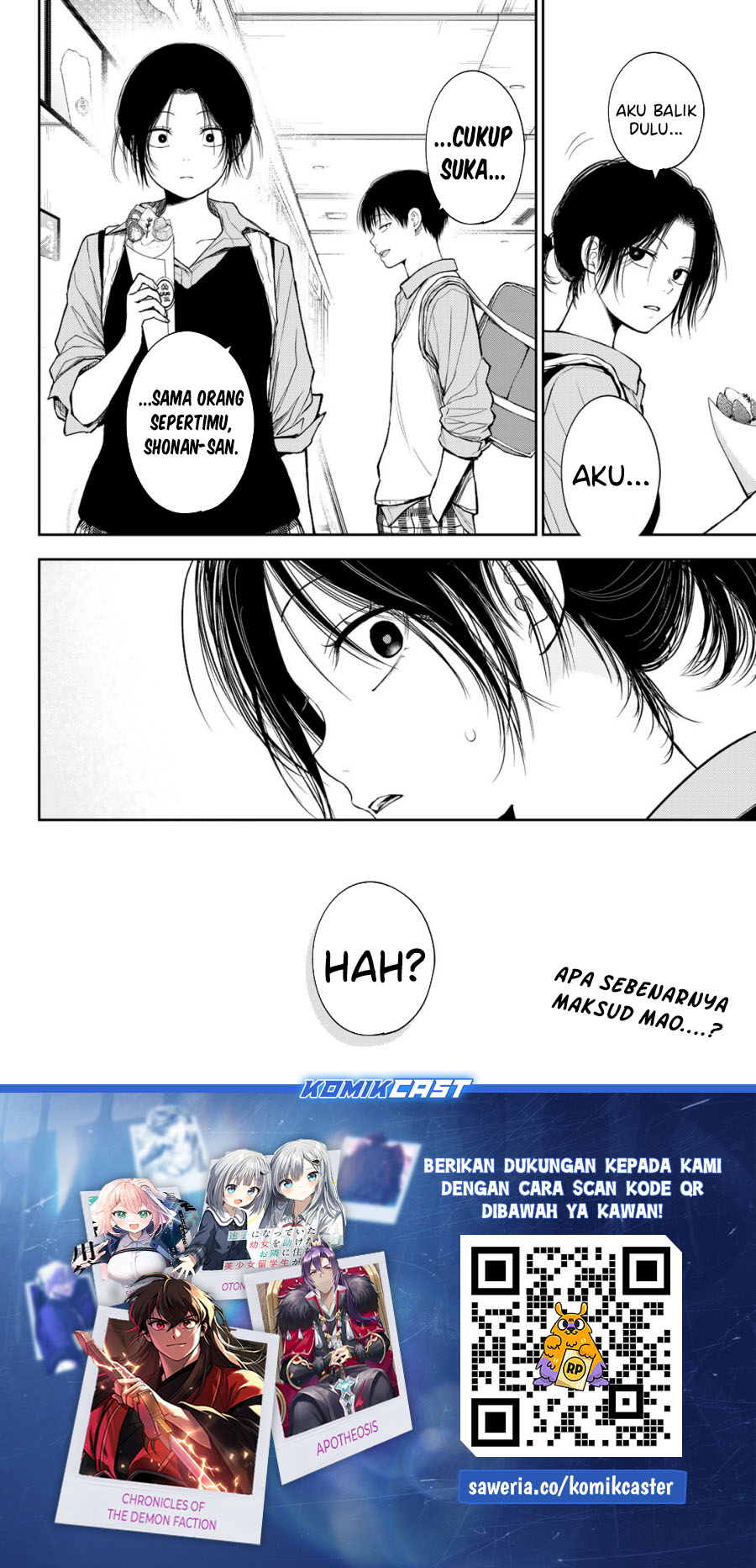 Kuroiwa Medaka ni Watashi no Kawaii ga Tsuujinai Chapter 181 Gambar 15