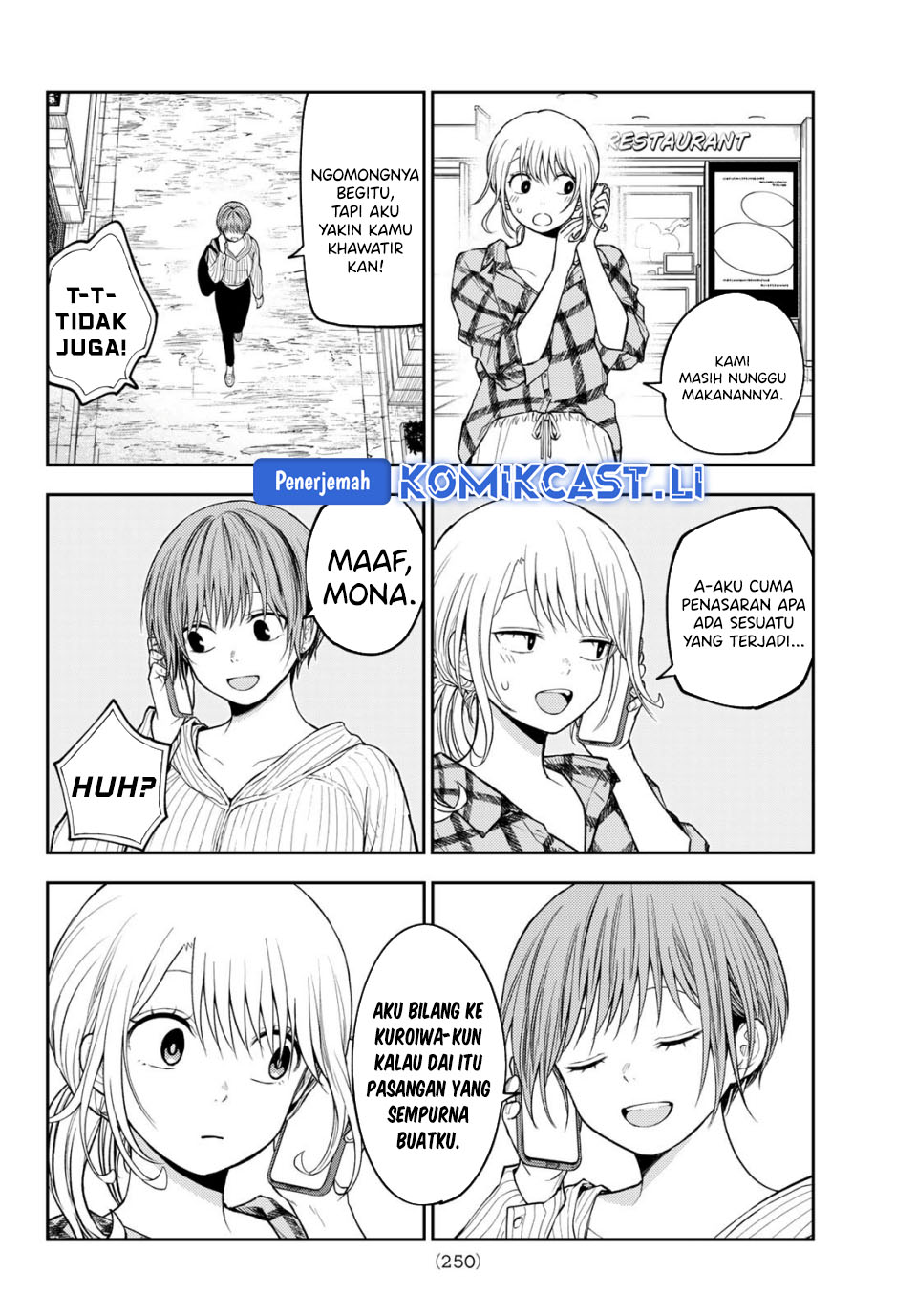 Kuroiwa Medaka ni Watashi no Kawaii ga Tsuujinai Chapter 194 Gambar 11