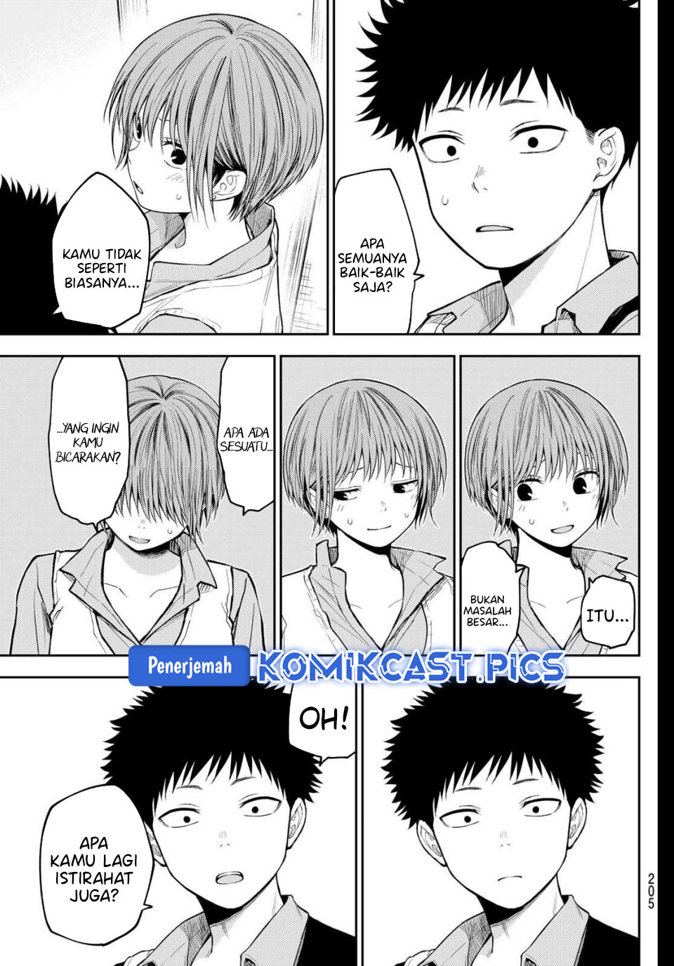 Kuroiwa Medaka ni Watashi no Kawaii ga Tsuujinai Chapter 197 Gambar 4