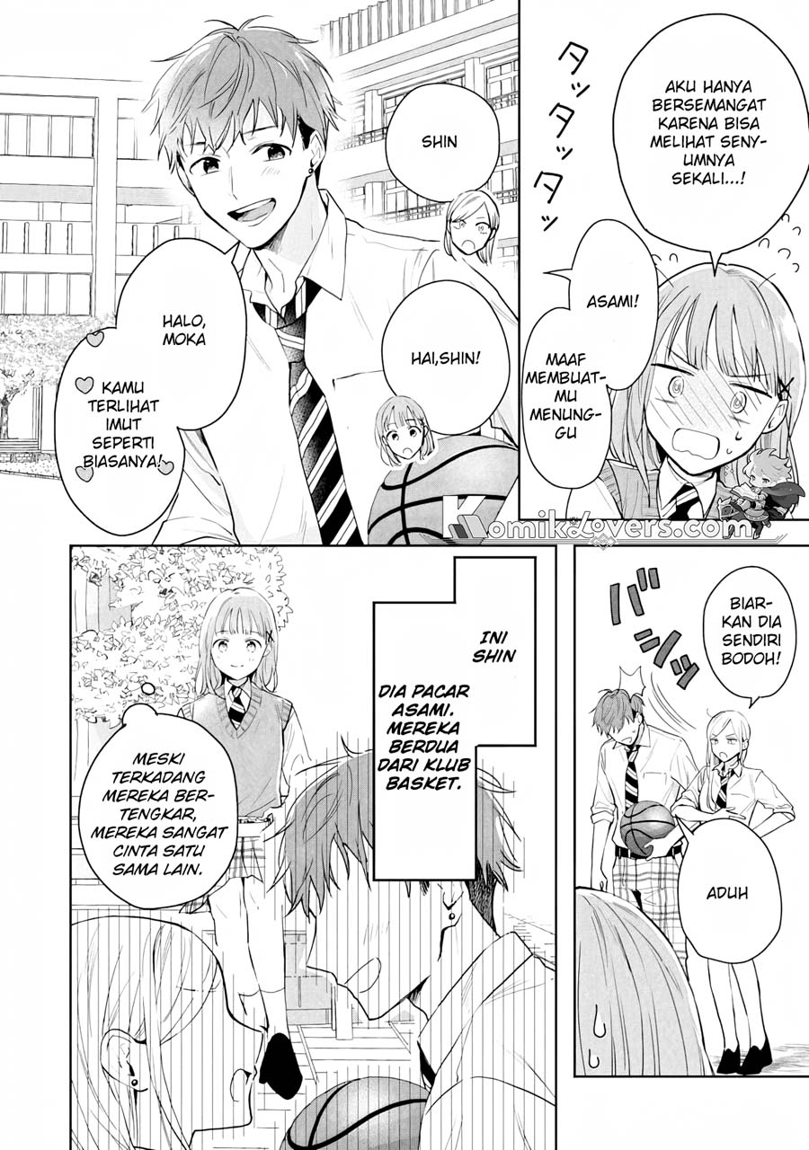 Kurosaki-kun wa Dokusen Shitagaru – Hajimete no Koi wa Ama sugite Chapter 01.2 Gambar 2