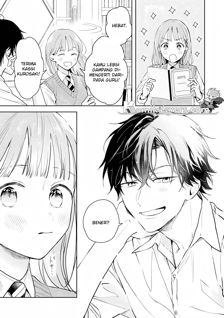 Kurosaki-kun wa Dokusen Shitagaru – Hajimete no Koi wa Ama sugite Chapter 01.2 Gambar 11