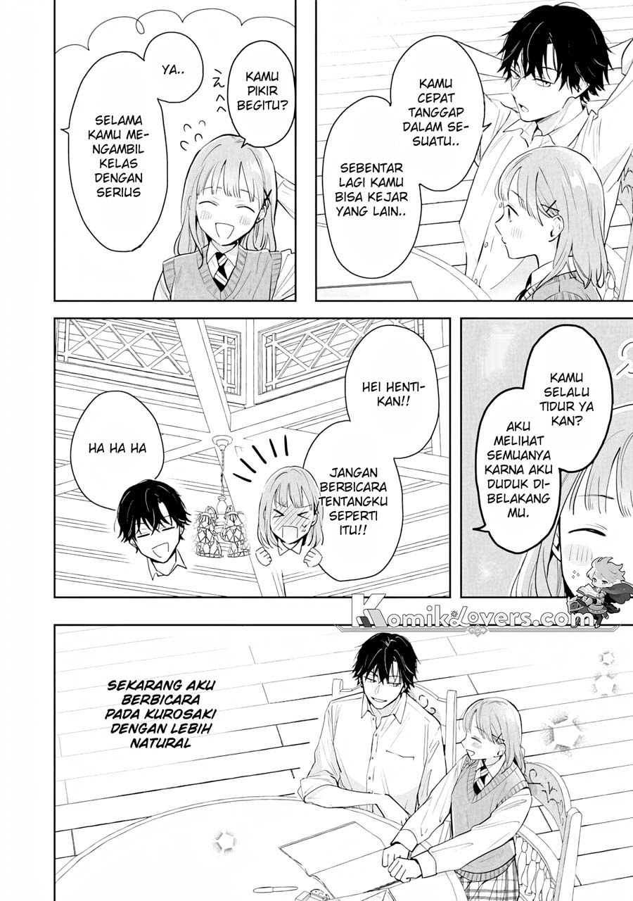 Kurosaki-kun wa Dokusen Shitagaru – Hajimete no Koi wa Ama sugite Chapter 01.2 Gambar 12