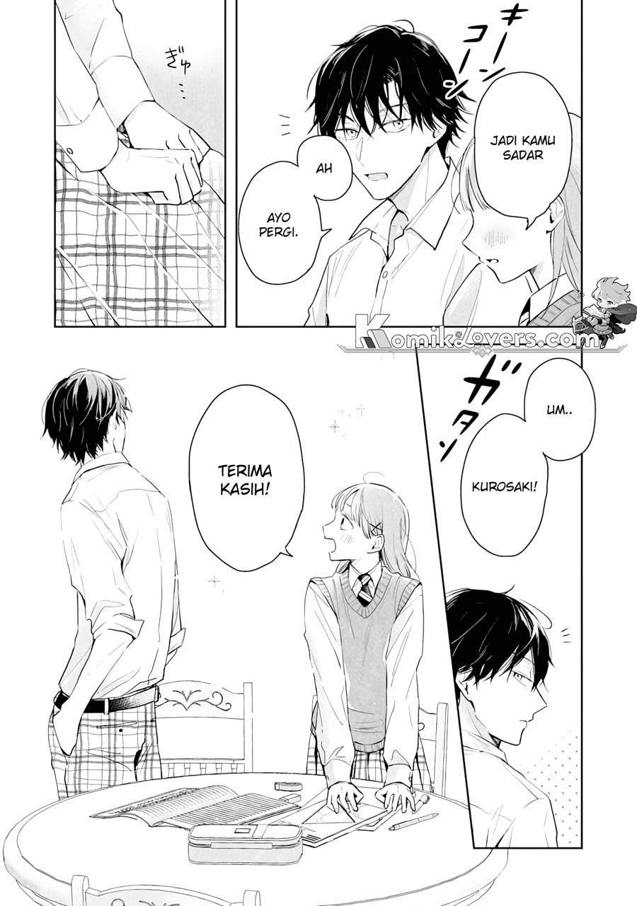 Kurosaki-kun wa Dokusen Shitagaru – Hajimete no Koi wa Ama sugite Chapter 01.2 Gambar 14