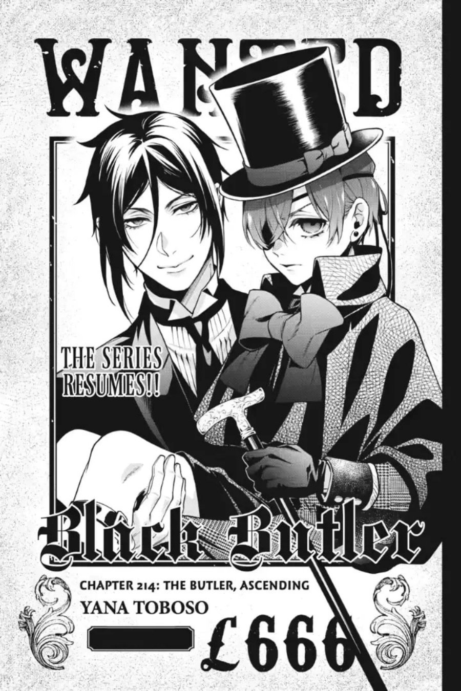 Kuroshitsuji Chapter 214 Gambar 2