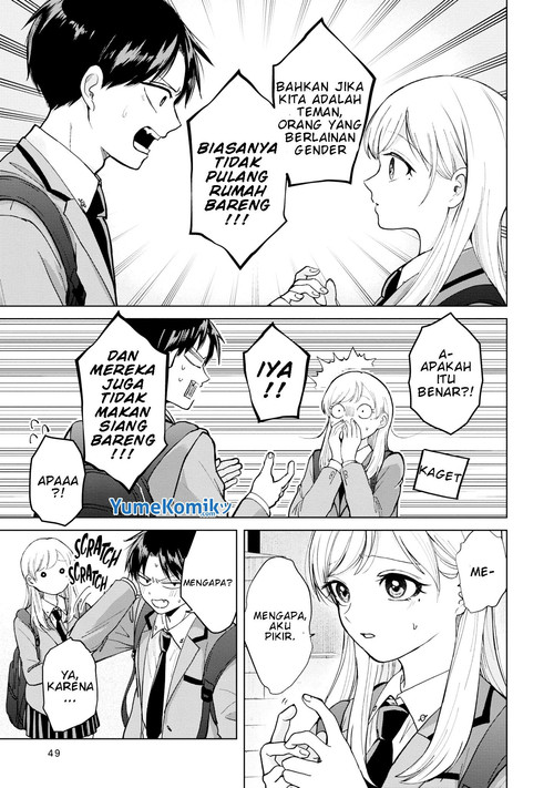 Kusunoki-san wa Koukou Debut ni Shippai shite Iru Chapter 02 Gambar 16