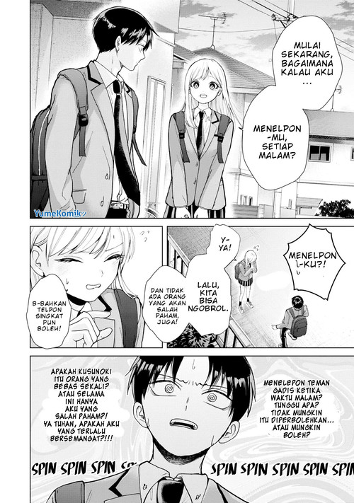 Kusunoki-san wa Koukou Debut ni Shippai shite Iru Chapter 02 Gambar 19