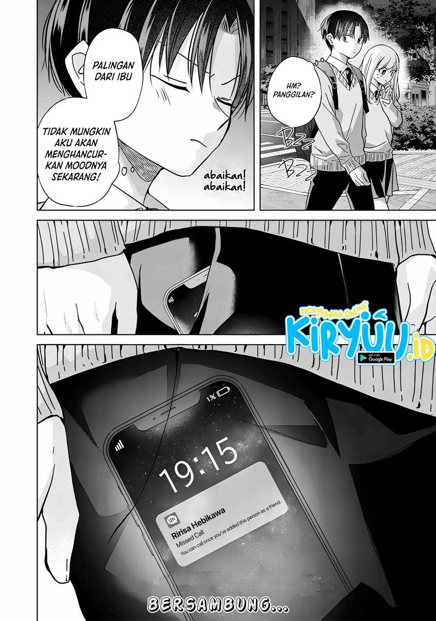 Kusunoki-san wa Koukou Debut ni Shippai shite Iru Chapter 41.2 Gambar 16