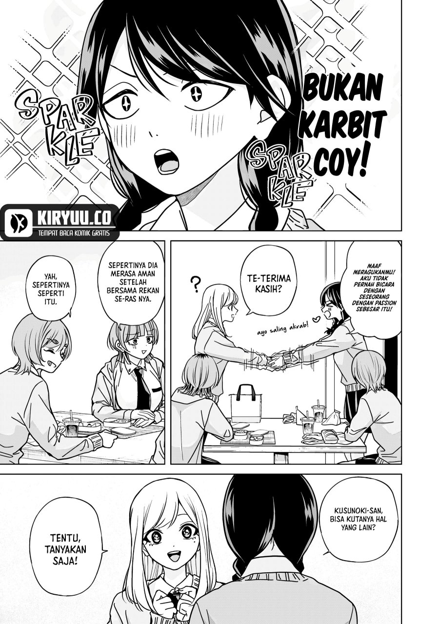Kusunoki-san wa Koukou Debut ni Shippai shite Iru Chapter 43 Gambar 12