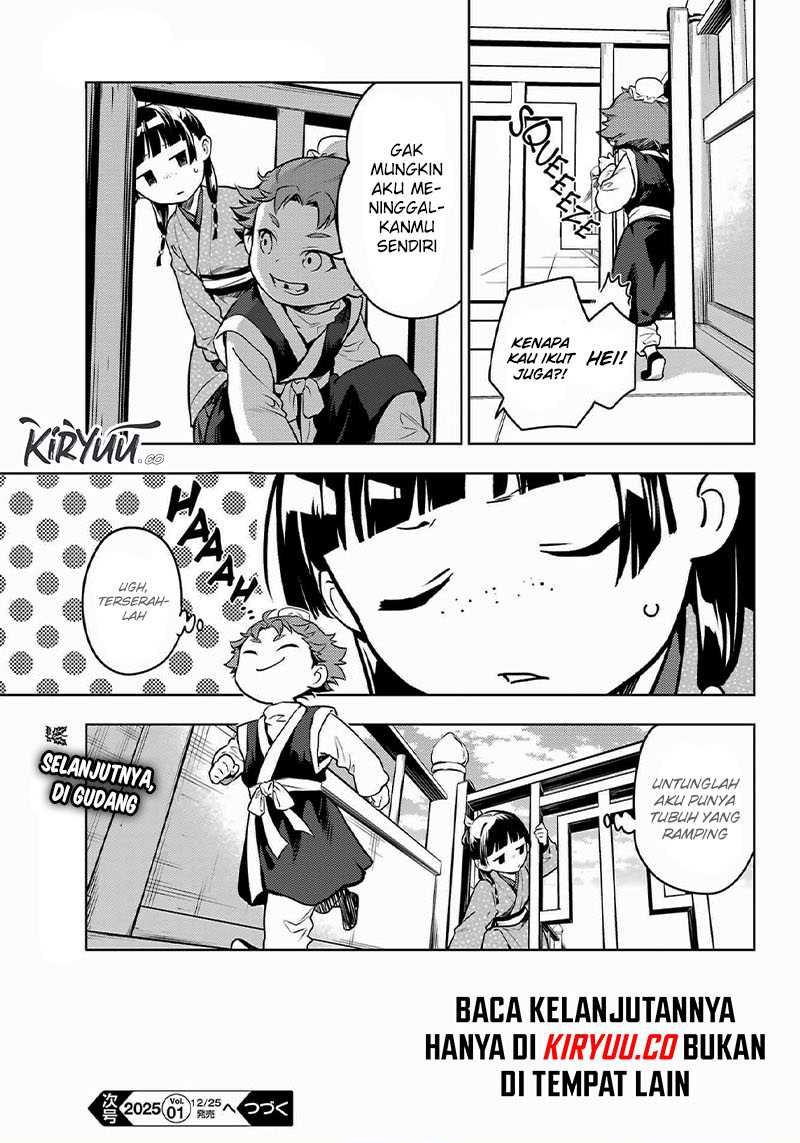 Kusuriya no Hitorigoto Chapter 77 Gambar 23