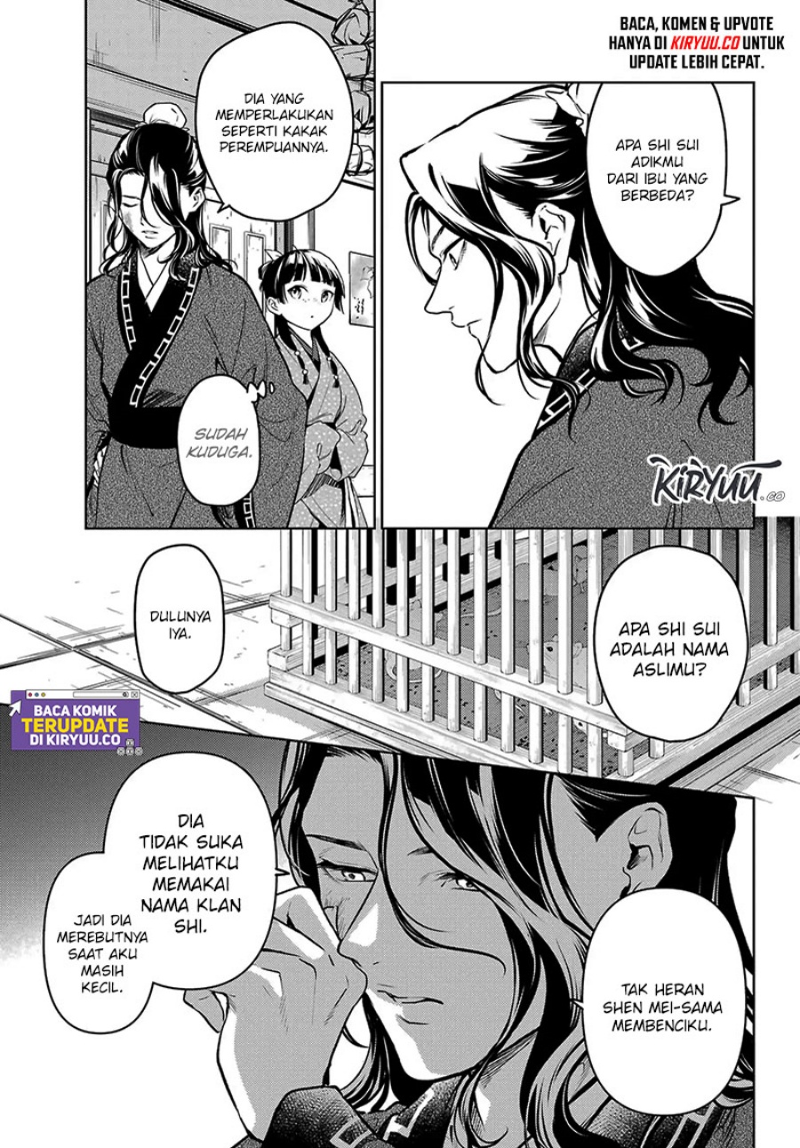 Kusuriya no Hitorigoto Chapter 78.1 Gambar 11