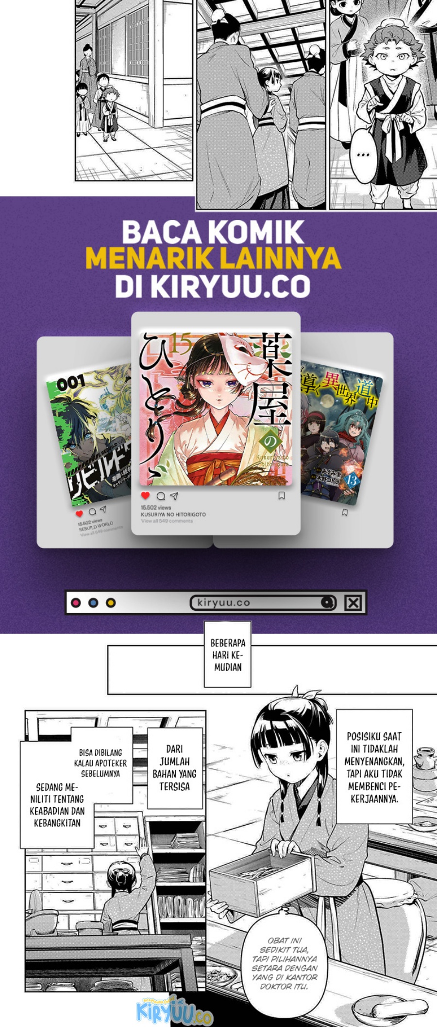 Kusuriya no Hitorigoto Chapter 79.1 Gambar 9