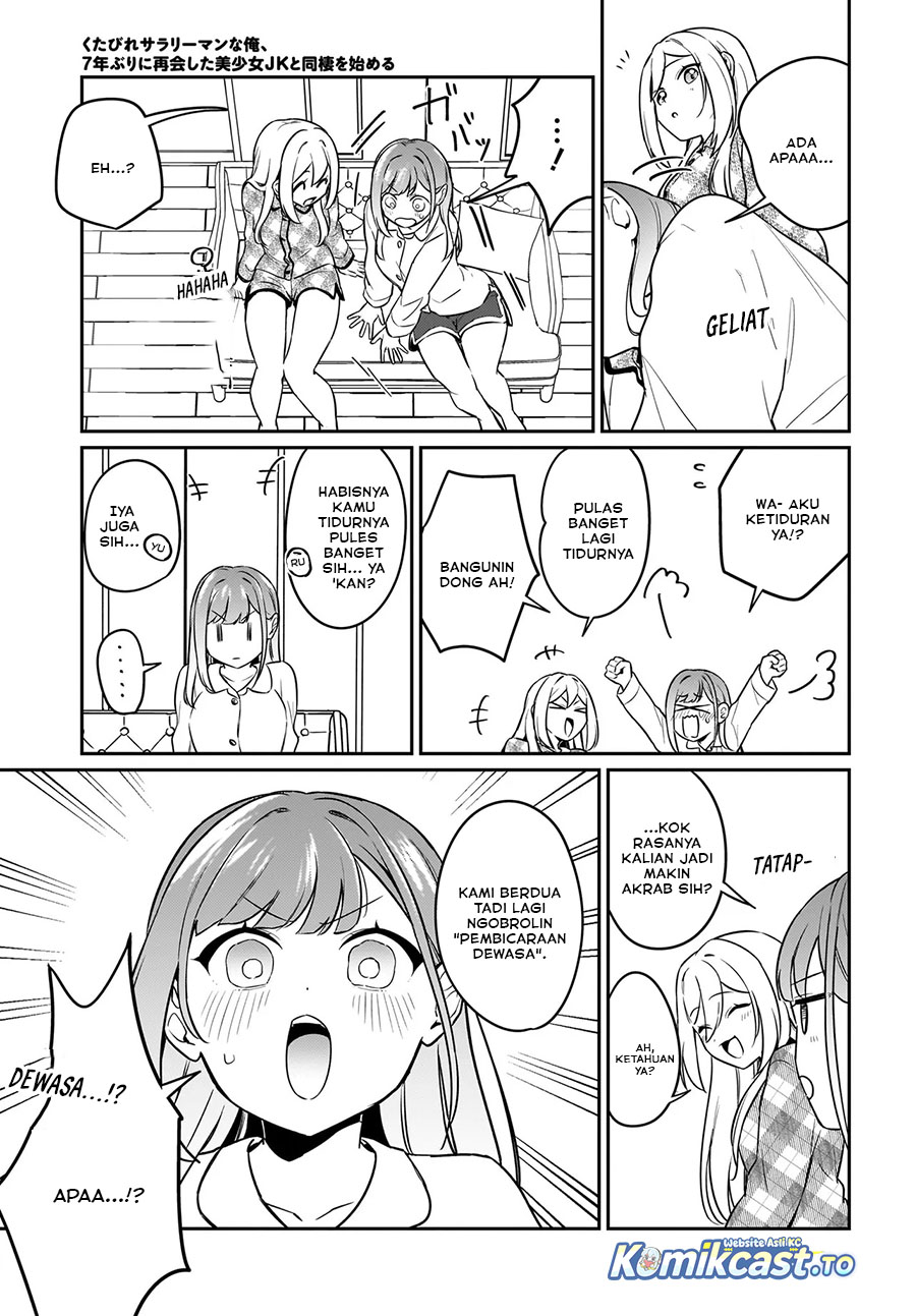 Kutabire Salarymen no Ore, 7nenburi ni Saikai shita Bishoujo JK to Dosei wo Hajimaru Chapter 20 Gambar 10