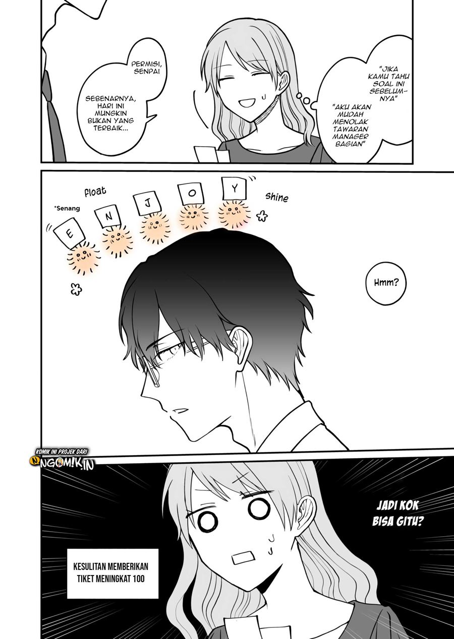 Kuuki ga “Yomeru” Shinnyushain to Buaiso na Senpai no Hanashi (Serialization) Chapter 09 Gambar 5