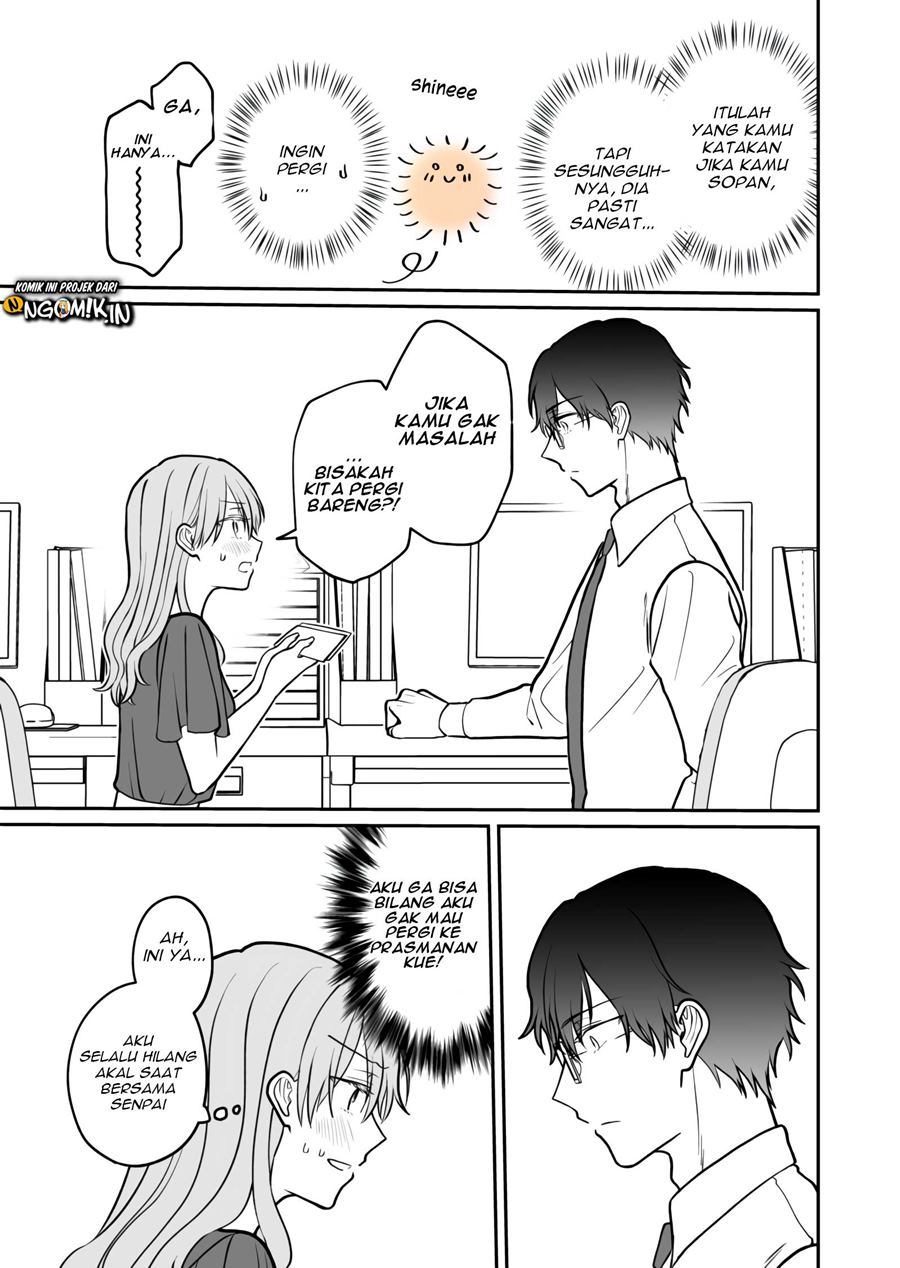 Kuuki ga “Yomeru” Shinnyushain to Buaiso na Senpai no Hanashi (Serialization) Chapter 09 Gambar 6