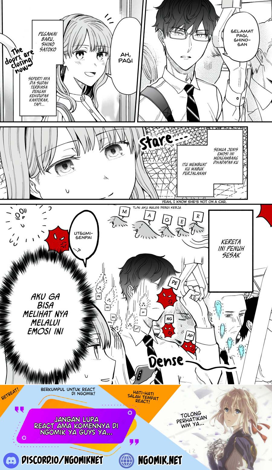Kuuki ga “Yomeru” Shinnyushain to Buaiso na Senpai no Hanashi (Serialization) Chapter 12 Gambar 2