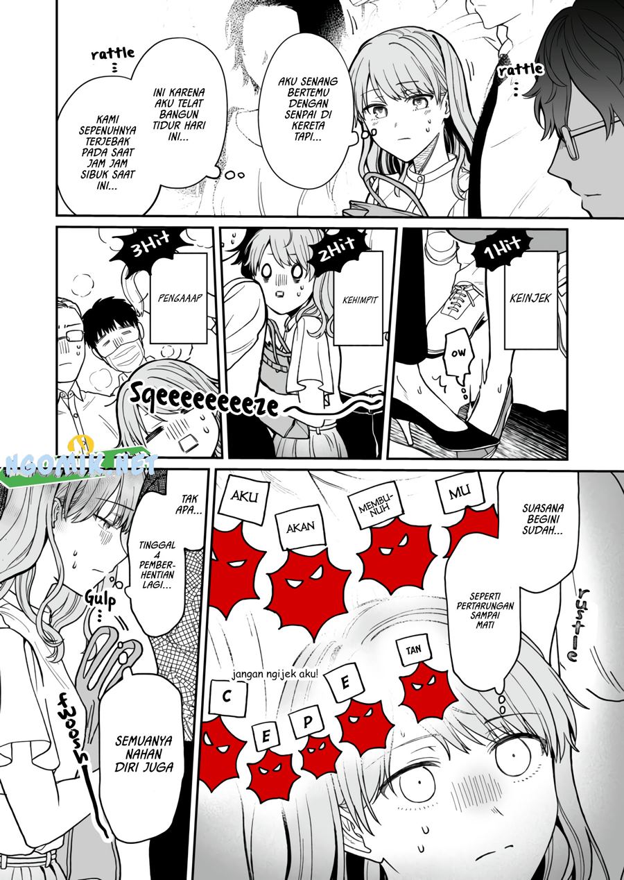 Kuuki ga “Yomeru” Shinnyushain to Buaiso na Senpai no Hanashi (Serialization) Chapter 12 Gambar 3