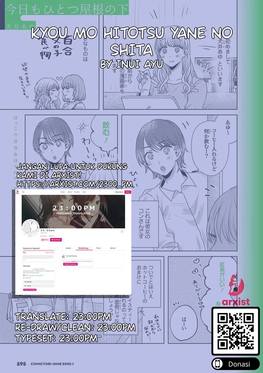 Kyou mo Hitotsu Yane no Shita Chapter 02 Gambar 4