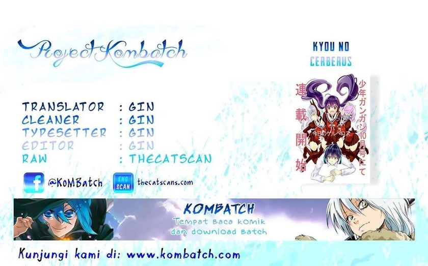 Kyou no Cerberus Chapter 14 Gambar 1