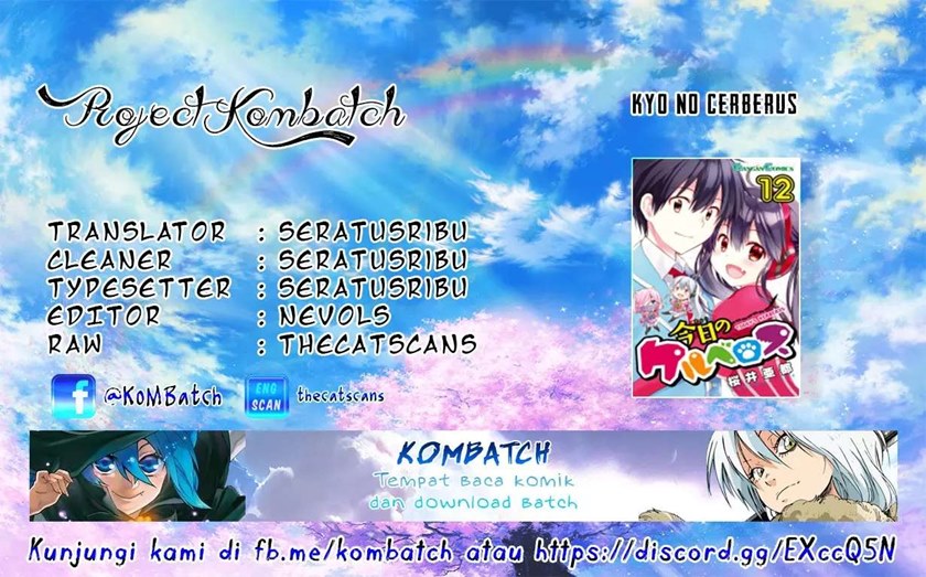 Kyou no Cerberus Chapter 31 Gambar 1