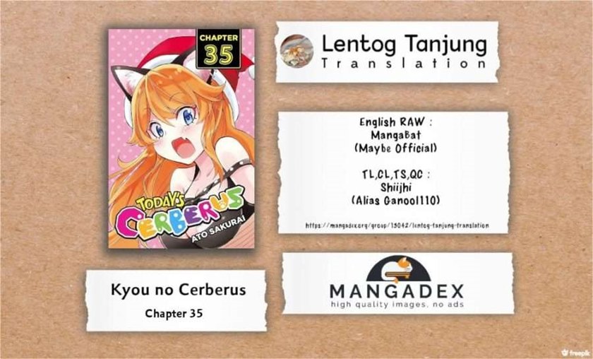 Kyou no Cerberus Chapter 35 Gambar 1