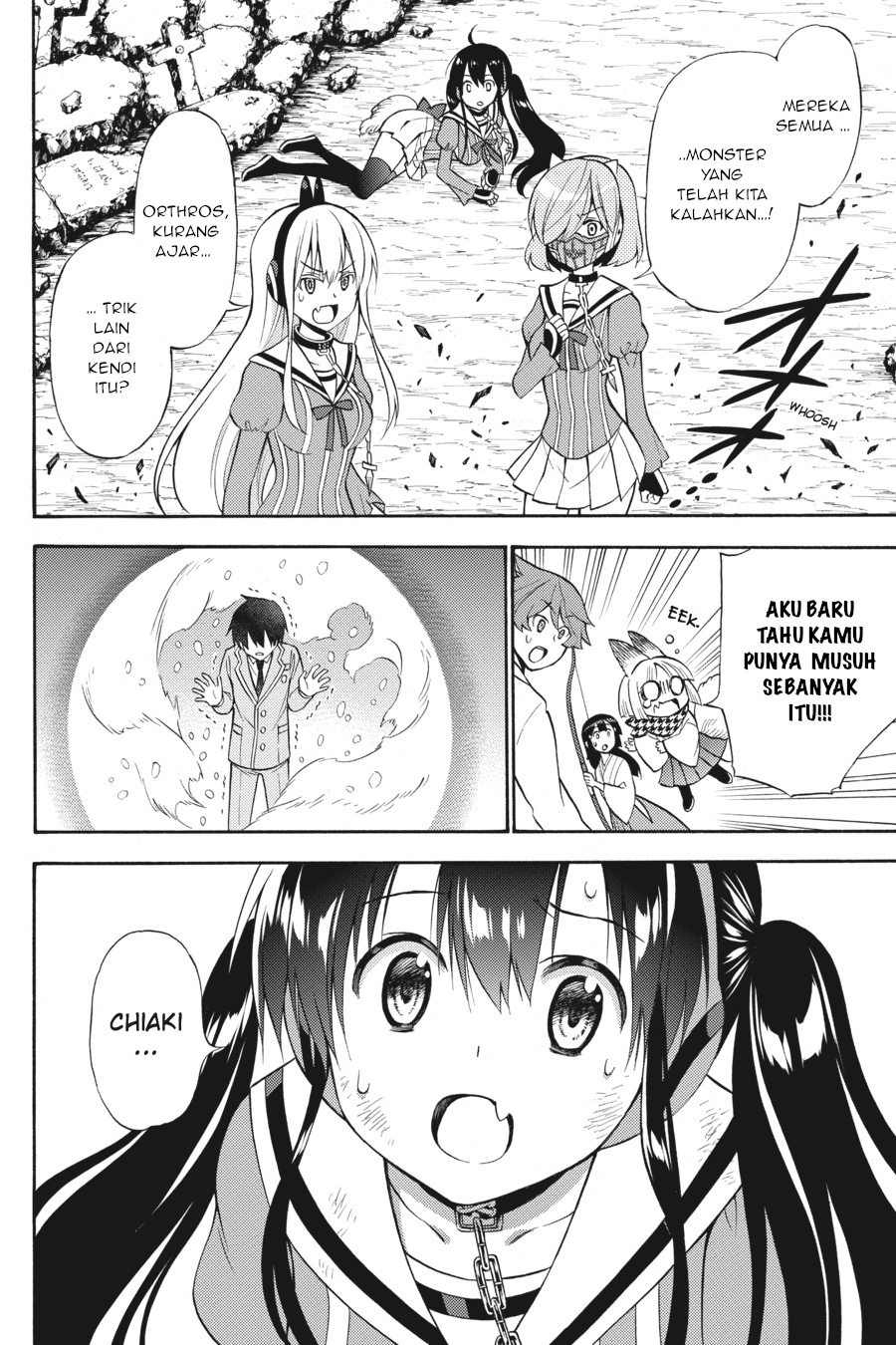 Kyou no Cerberus Chapter 52 Gambar 3