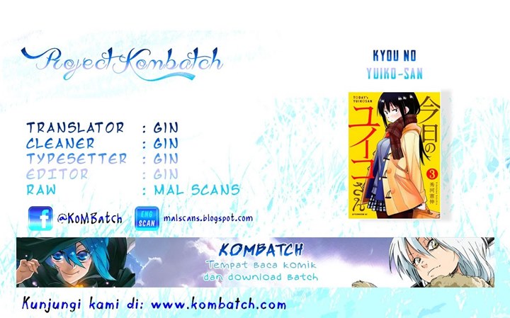 Kyou no Yuiko san Chapter 12 Gambar 1