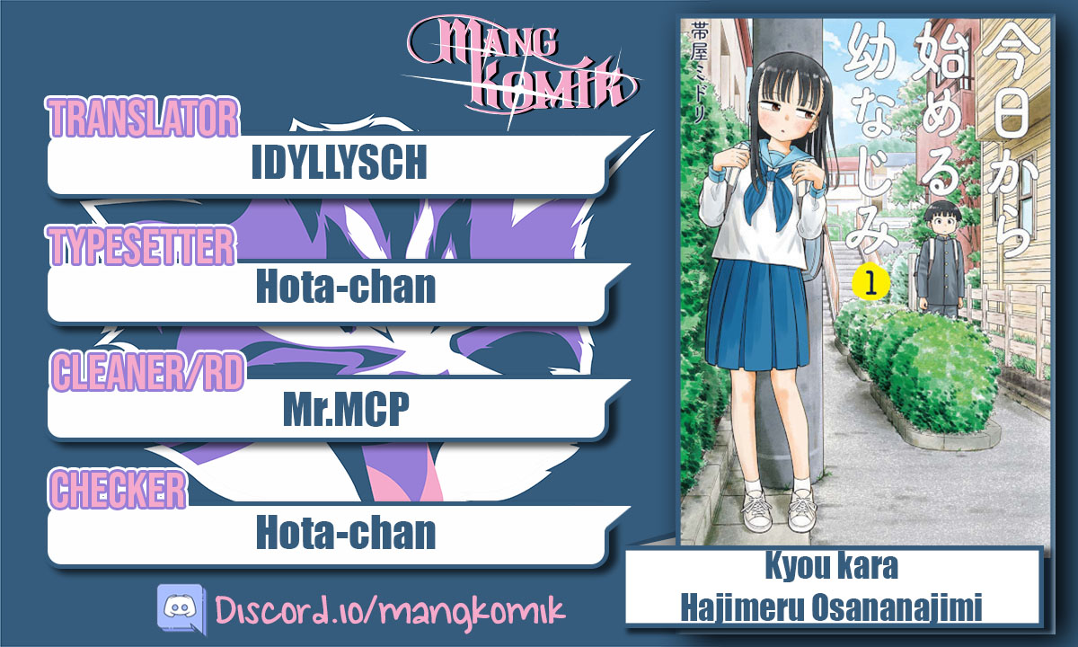 Kyou kara Hajimeru Osananajimi Chapter 03 Gambar 1