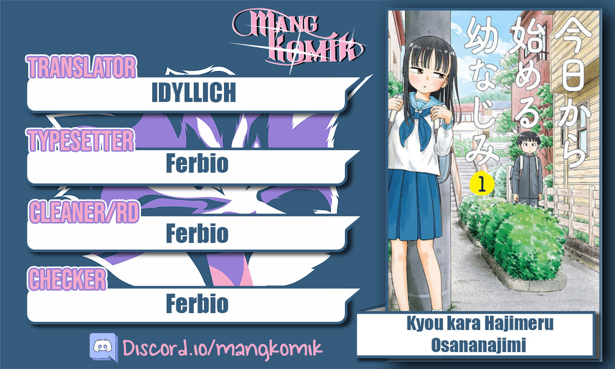 Kyou kara Hajimeru Osananajimi Chapter 06 Gambar 1