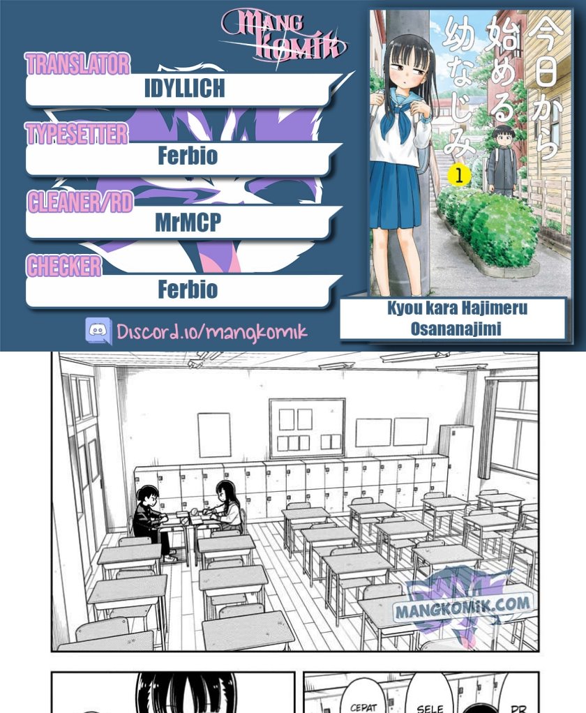 Kyou kara Hajimeru Osananajimi Chapter 08 Gambar 1