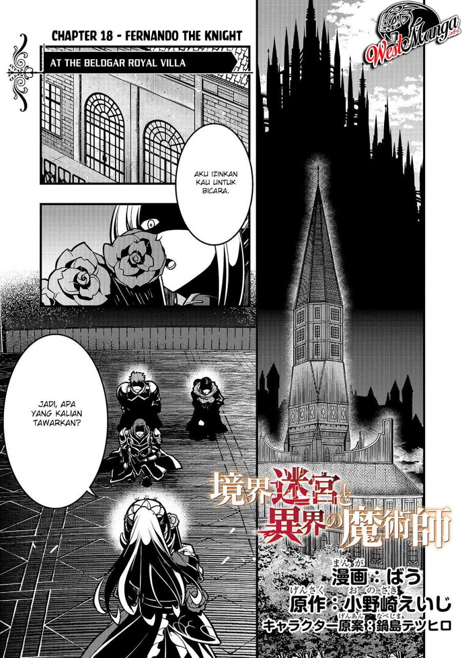 Kyoukai Meikyuu to Ikai no Majutsushi Chapter 18 Gambar 2