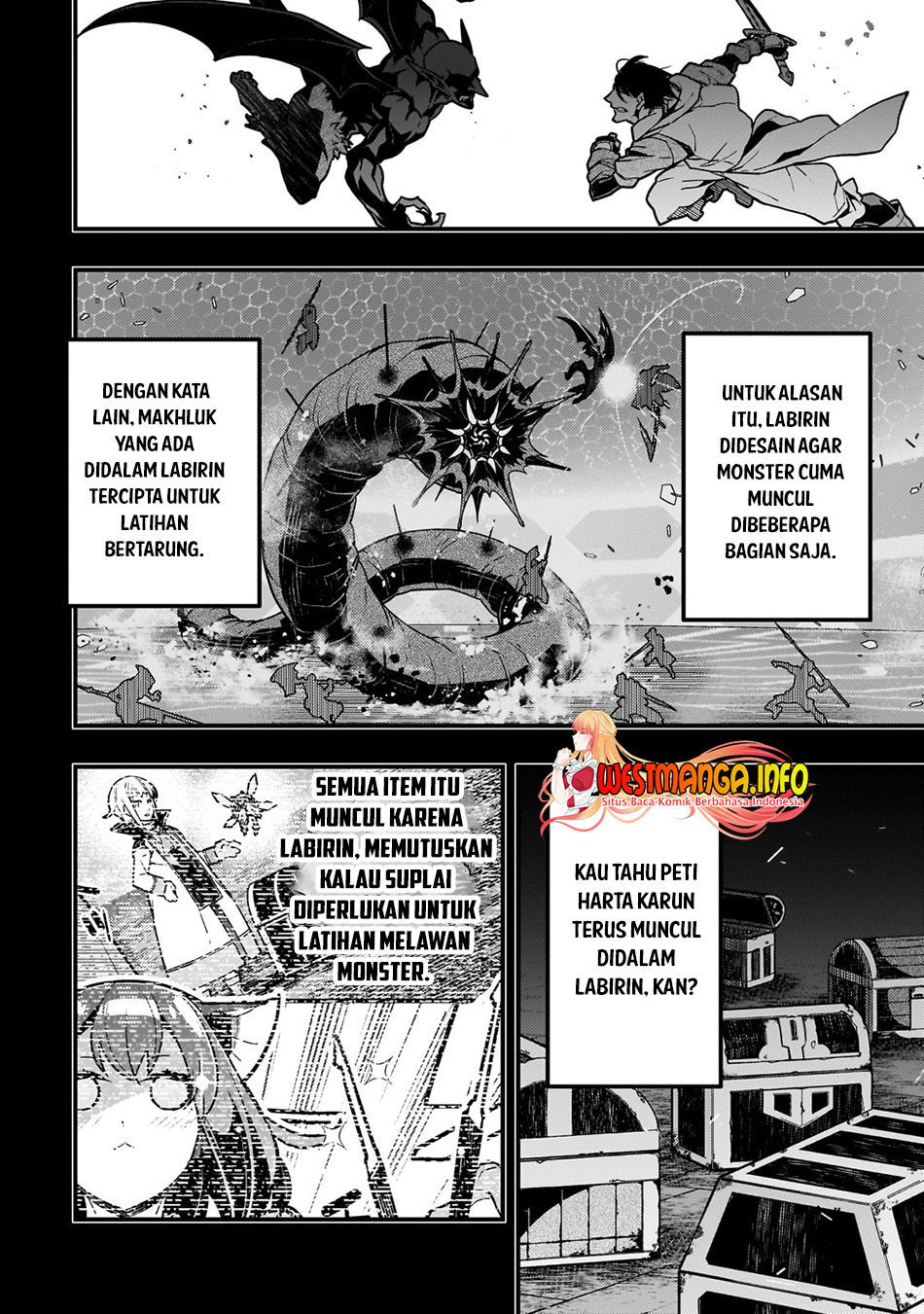Kyoukai Meikyuu to Ikai no Majutsushi Chapter 62 Gambar 11