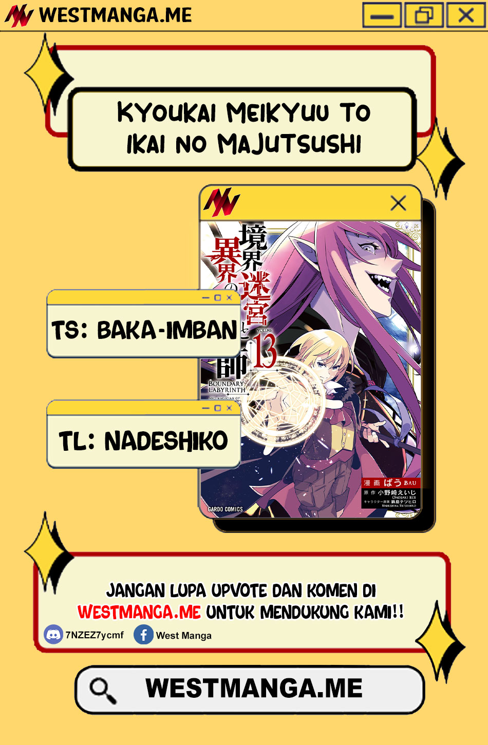 Kyoukai Meikyuu to Ikai no Majutsushi Chapter 80 Gambar 2