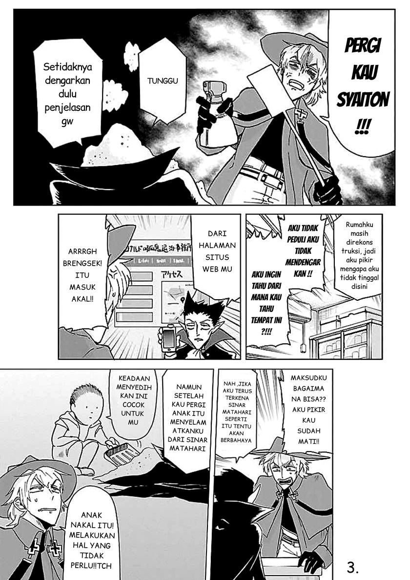 Kyuuketsuki Sugu Shinu Chapter 02 Gambar 4