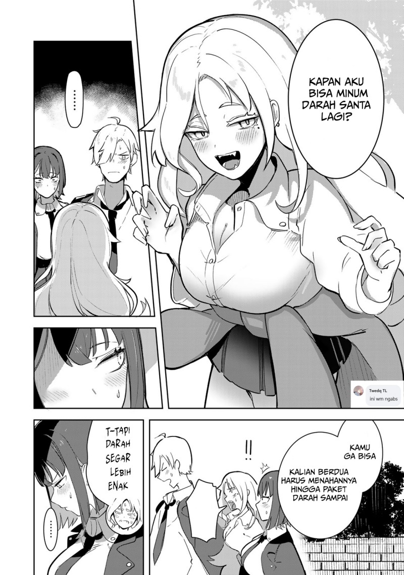 Kyuuketsuki-san wa Chitoraretai Chapter 02 Gambar 10
