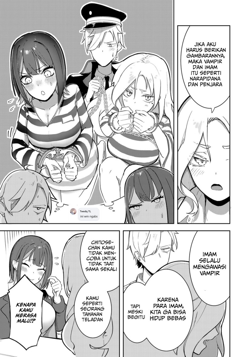 Kyuuketsuki-san wa Chitoraretai Chapter 02 Gambar 15