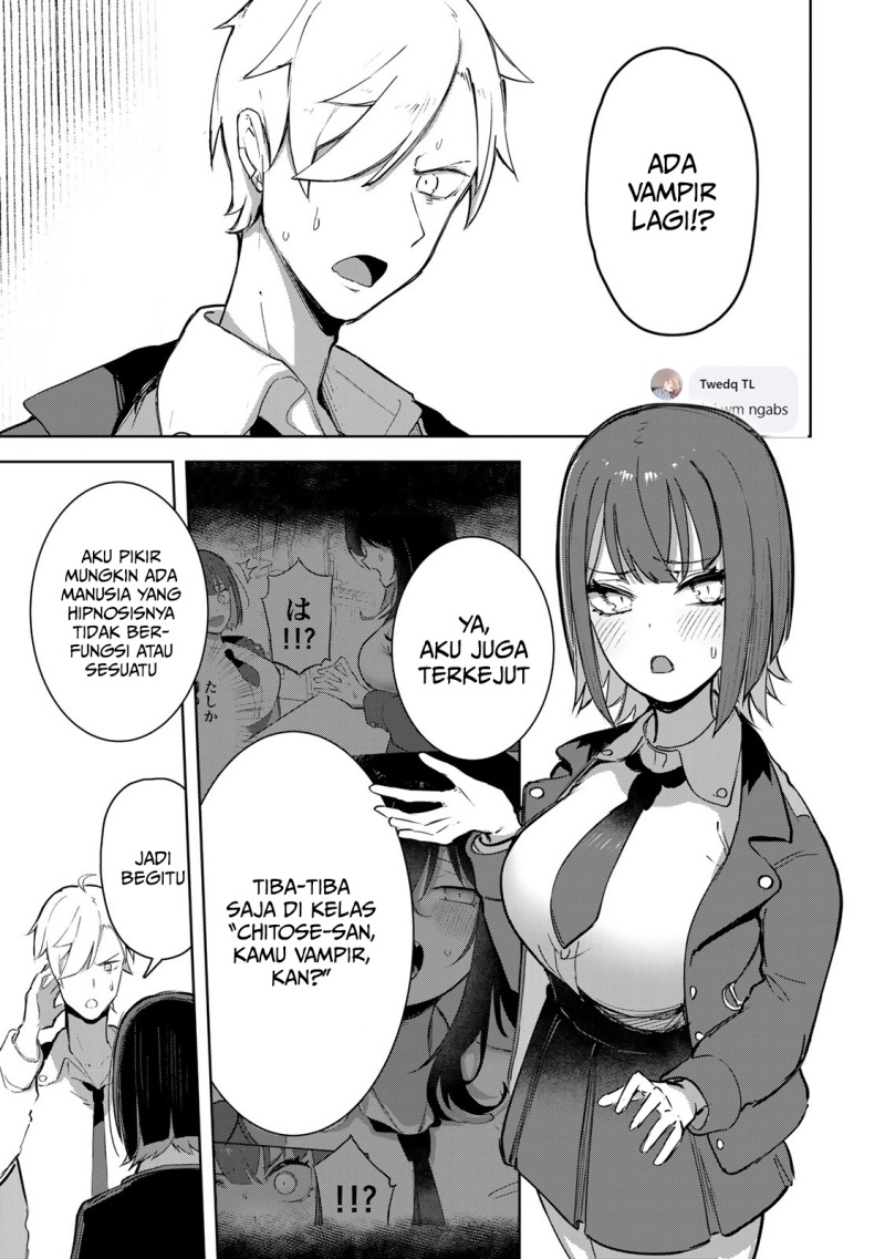 Kyuuketsuki-san wa Chitoraretai Chapter 04 Gambar 1