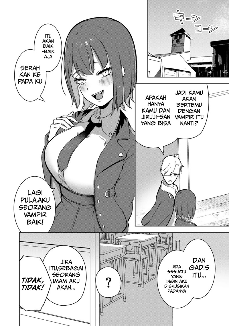 Kyuuketsuki-san wa Chitoraretai Chapter 04 Gambar 4
