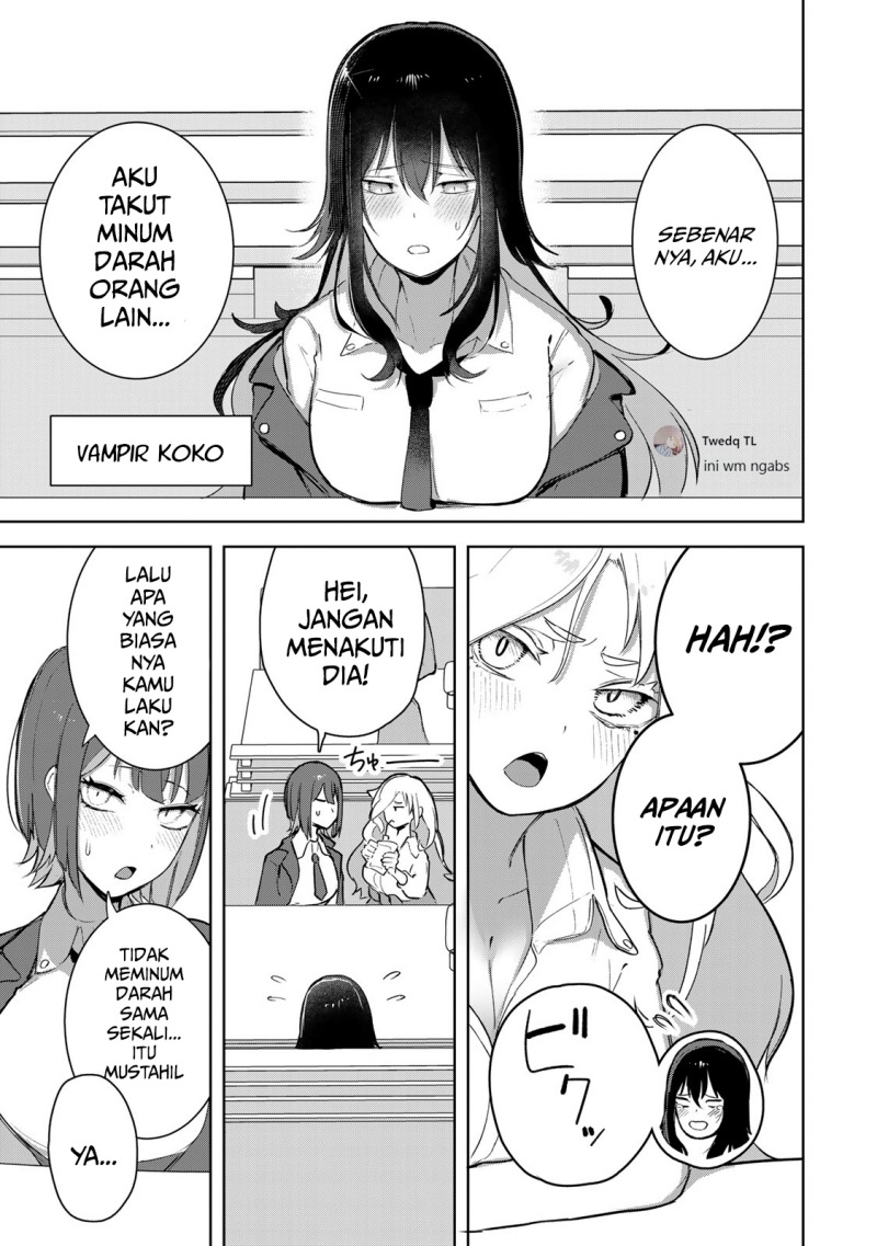 Kyuuketsuki-san wa Chitoraretai Chapter 04 Gambar 7