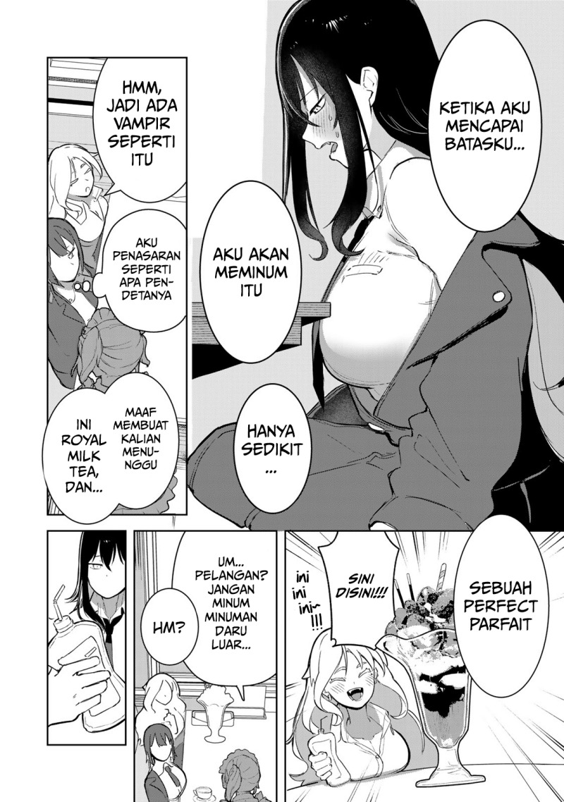 Kyuuketsuki-san wa Chitoraretai Chapter 04 Gambar 8