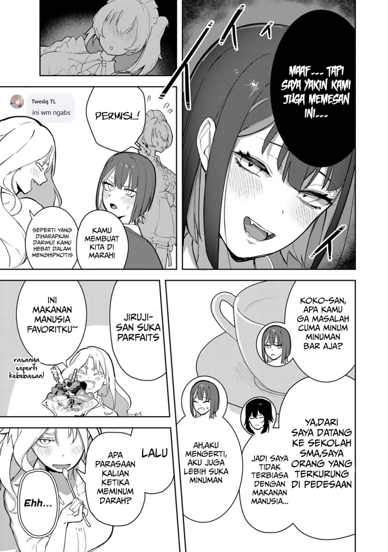 Kyuuketsuki-san wa Chitoraretai Chapter 04 Gambar 9
