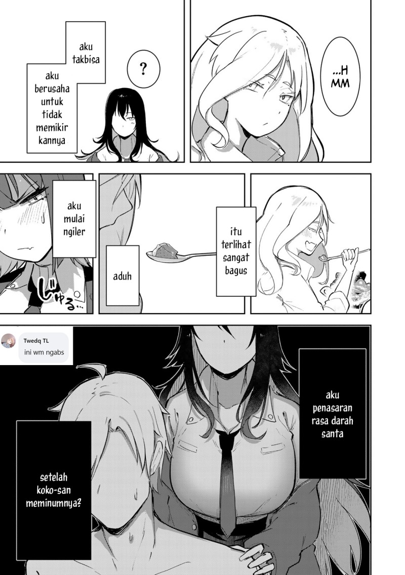 Kyuuketsuki-san wa Chitoraretai Chapter 04 Gambar 13