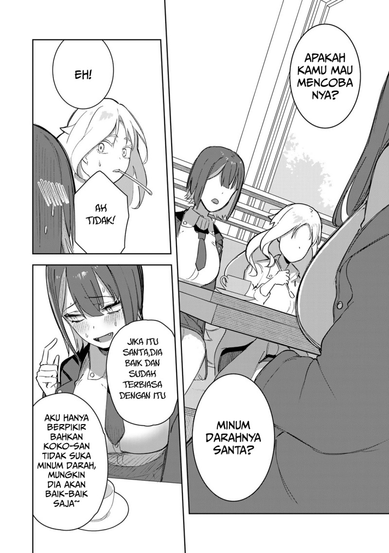 Kyuuketsuki-san wa Chitoraretai Chapter 04 Gambar 14
