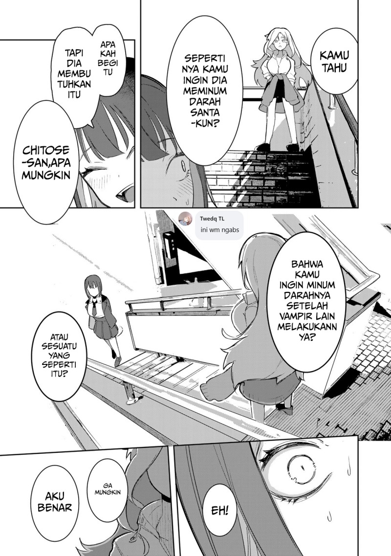 Kyuuketsuki-san wa Chitoraretai Chapter 04 Gambar 17