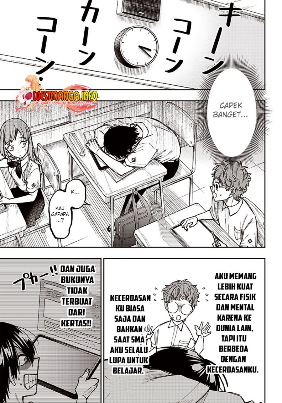 Kyuuseishu (MESHIA) ~Isekai wo Sukutta Moto Yuusha ga Mamono no Afureru Genjitsu Sekai wo Musou suru~ Chapter 04 Gambar 13